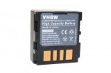 VHBW Videokamera akkumulátor JVC BN-VF707U, BN-VF714U, BN-VF714, BN-VF707 kamerához - 600 mAh 7,2 V Li-Ion