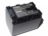 VHBW Videokamera akkumulátor JVC BN-VG121, BN-VG121AC, BN-VG121E, BN-VG121SU - 2400 mAh 3,6 V Li-Ion