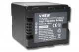 VHBW Videokamera akkumulátor Panasonic VW-VBN130E-K, VW-VBN130E, VW-VBN130 - 2200 mAh 7,2 V Li-Ion