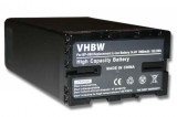 VHBW Videokamera akkumulátor Sony BP-U90, BP-U60, BP-U30, BP-U95 - 7800 mAh 14,8 V Li-Ion
