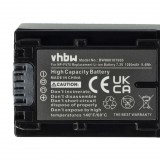 VHBW Videokamera akkumulátor Sony NP-FV40, NP-FV50, NP-FV100, NP-FV60, NP-FV30 - 1300 mAh 7,2 V Li-Ion