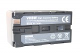 VHBW Videokamera elem Grundig BP-10, BP-9, BP-8-hoz - 3600 mAh 7,2 V Li-Ion