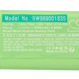 VHBW Wahl 1854-7988, 0114-300, 1855, 1854 Elektromos Borotva Elem - 2000 mAh 2,4 V NiMH