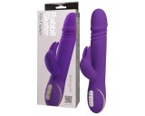 Vibe Couture Rabbit Skater - Nyuszis, lökő vibrátor (lila)