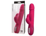 Vibe Couture Rabbit Skater - Nyuszis, lökő vibrátor (pink)