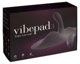 VibePad 3 - akkus, rádiós, G-pont párna vibrátor (fekete)