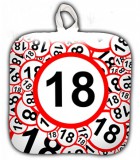 Vicces edényfogó, 18 20 30 40 50 60 számokkal