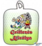 Vicces edényfogó, Grillezés királya