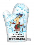 Vicces edényfogó kesztyű, A világ legjobb horgásza