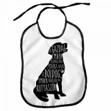 Vicces előke, Gazdag ember.....kutyaszőr