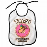 Vicces előke, Tacsi nélkül lehet élni, de minek