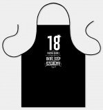 Vicces fekete kötény, 18.....évembe került