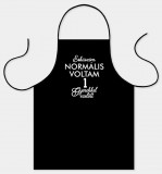 Vicces fekete kötény, Esküszöm normális voltam 1,2,3 gyerekkel ezelőtt