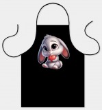 Vicces fekete kötény, Nyuszika