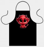 Vicces fekete kötény, Ördög