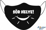 Vicces fekete szájmaszk, Sör helye