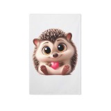 Vicces konyharuha, kéztörlő, Süni