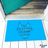 Vicces lábtörlő több színben, így néz ki a világ legjobb apukája