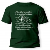 Vicces póló több színben, A fiú felnő az apjához