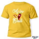 Vicces póló több színben, Áj láv csili