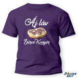 Vicces póló több színben, Áj láv zsíros kenyér