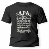 Vicces póló több színben, Apa, mint főnév jelentése