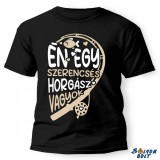 Vicces póló több színben, Én egy szerencsés horgász vagyok