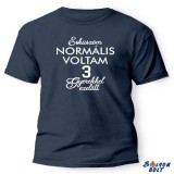 Vicces póló több színben, Esküszöm normális voltam 1,2,3 gyerekkel ezelőtt