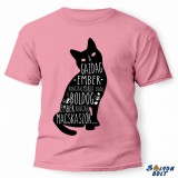 Vicces póló több színben, gazdag ember, boldog ember, macskaszőr