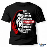 Vicces póló több színben, nagy pénzrablás