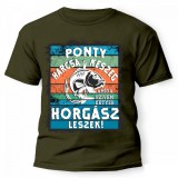 Vicces póló több színben, Ponty, harcsa, keszeg