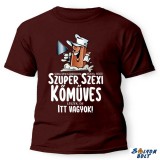 Vicces póló több színben, Szuper kőműves