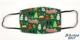 Vicces szájmaszk, karácsonyi, Christmas