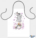 Vicces szakács kötény, Anya te mindig a szívemben