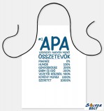 Vicces szakács kötény, Apa összetevők