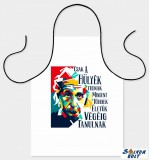 Vicces szakács kötény, Csak a hülyék tudnak mindent