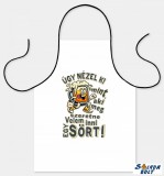 Vicces szakács kötény, Úgy nézel ki, sört szeretne inni