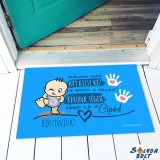 Vicces színes lábtörlő, Két kicsi kéz