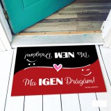 Vicces színes lábtörlő, Ma igen, ma nem