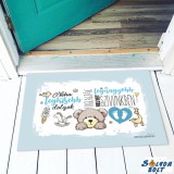 Vicces színes lábtörlő, Néha a legkisebb dolgok, fiú