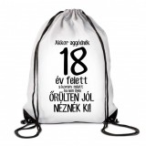 Vicces tornazsák, Akkor aggódnék 18 év felett