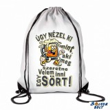 Vicces tornazsák, Úgy nézel ki, mint aki...sört