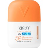 Vichy Capital Soleil UV AQUA hidratáló színezett Fluid SPF50 light árnyalat 40ml