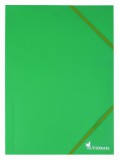 VICTORIA 15 mm, PP, A4 zöld színű Gumis mappa