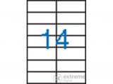 Victoria 2 pályás etikett, 105 x 42,4 mm, 1400 etikett/csomag