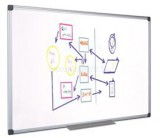 Victoria Fehértábla, mágneses, zománcozott, 60x90 cm, alumínium keret (CR0601170)