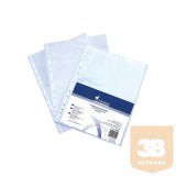 VICTORIA Genotherm, lefűzhető, A4, 50 mikron, narancsos felület, VICTORIA