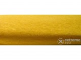Victoria krepp papír, aranysárga, 50x200 cm