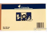 Victoria öntapadó jegyzettömb 75x125, 100lap