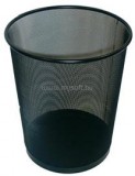 Victoria Papírkosár, fémhálós, fekete (L5001_BLACK)